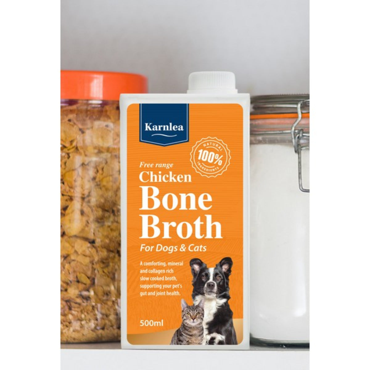 Karnlea Chicken Bone Broth for Dogs 500ml