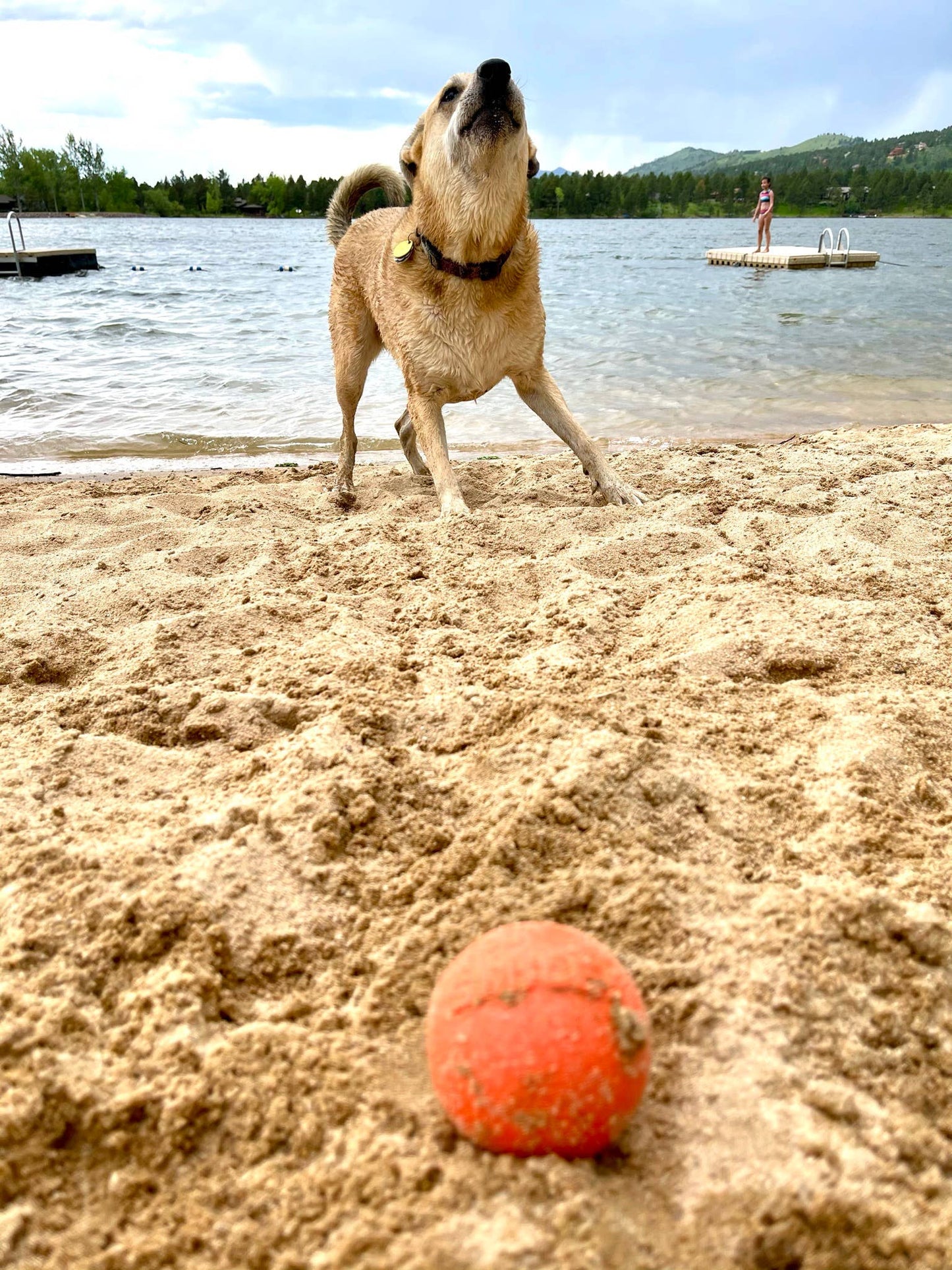 SodaPup Smile Ball Durable Synthetic Rubber Chew & Retrieving Ball