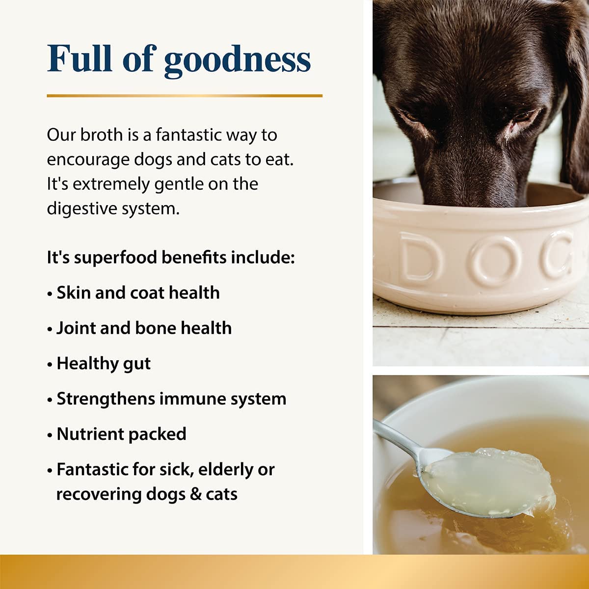 Karnlea Lamb Bone Broth for Dogs and Cats 500ml