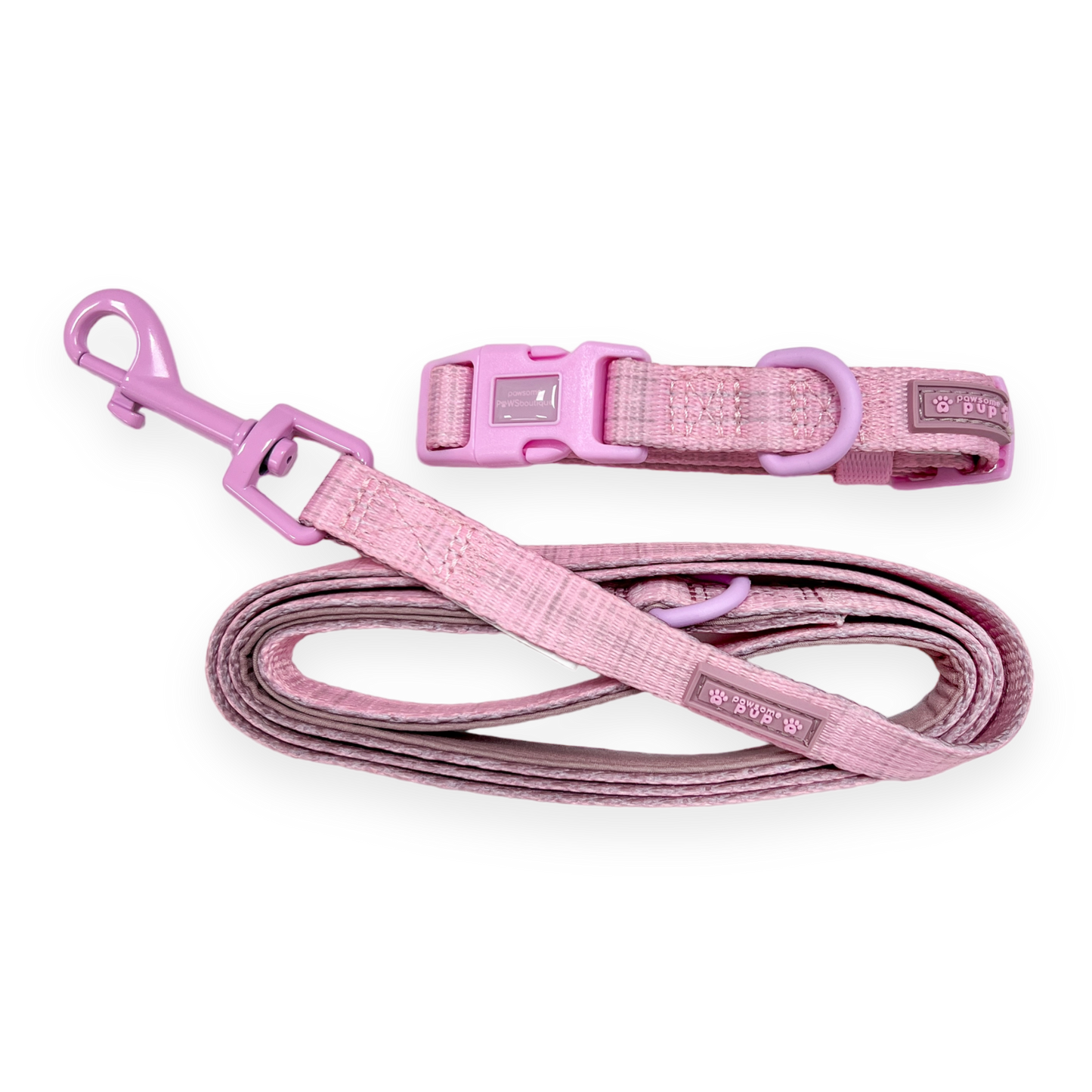 Pawsome Paws - Pawsome Pup Collar and Lead Set - Pink