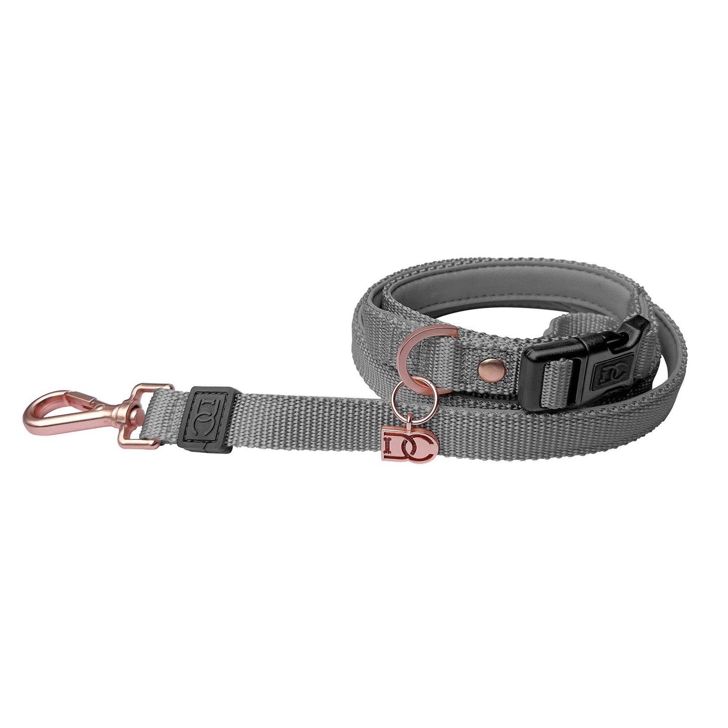 Doodle Couture Secure-In-Place Dog Lead - Steel