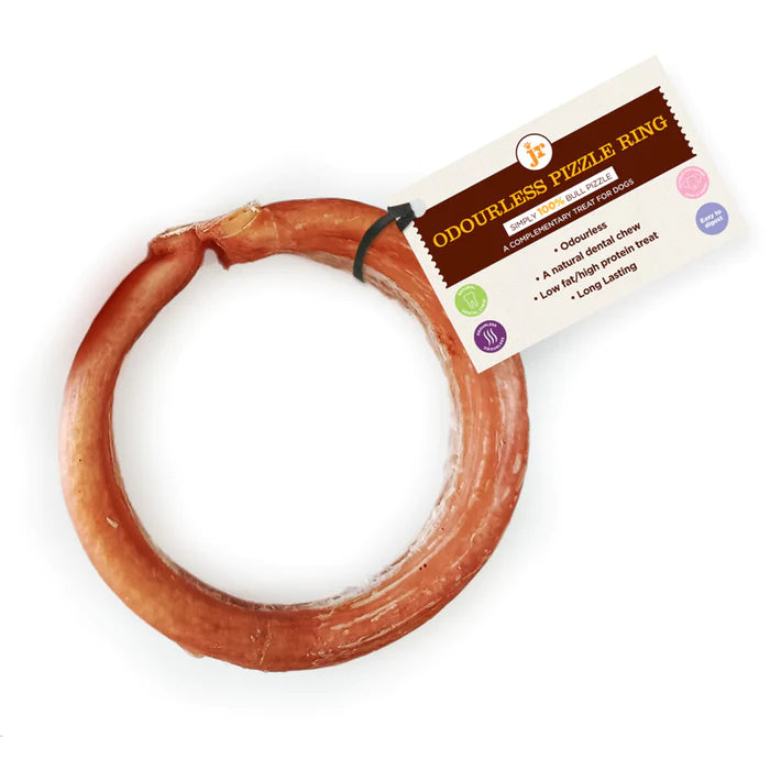 JR Pet Products Odourless Pizzle Ring Dog Treat