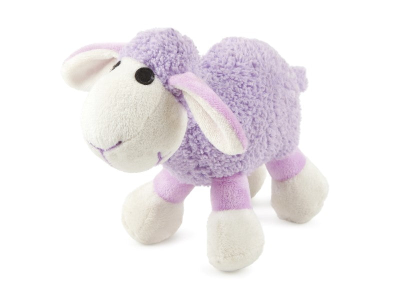 Ancol Small Bite 15cm Plush Lilac Lamb Dog Toy