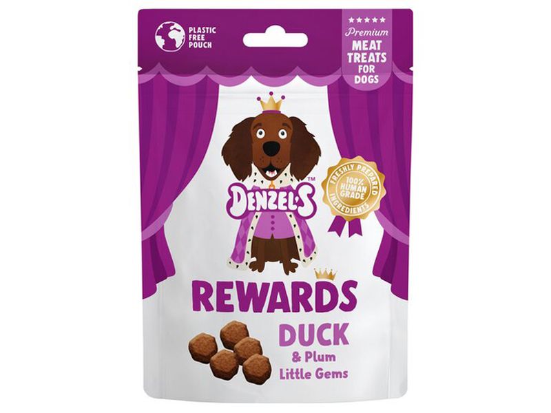 Denzels Rewards Dog Treats - Duck & Plum