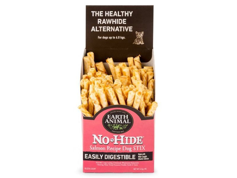 Earth Animal No Hide Salmon Stix Dog Treats
