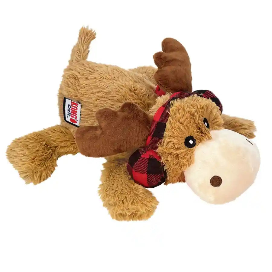 KONG Holiday Cozie Reindeer Christmas Dog Toy