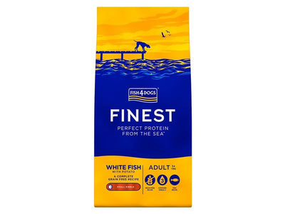 Fish4Dogs Finest Adult White Fish Small Kibble Dry Dog Food