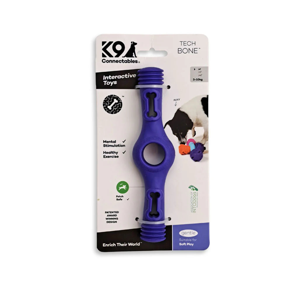 K9 Connectables Tech Bone - Gentle Dog Toys