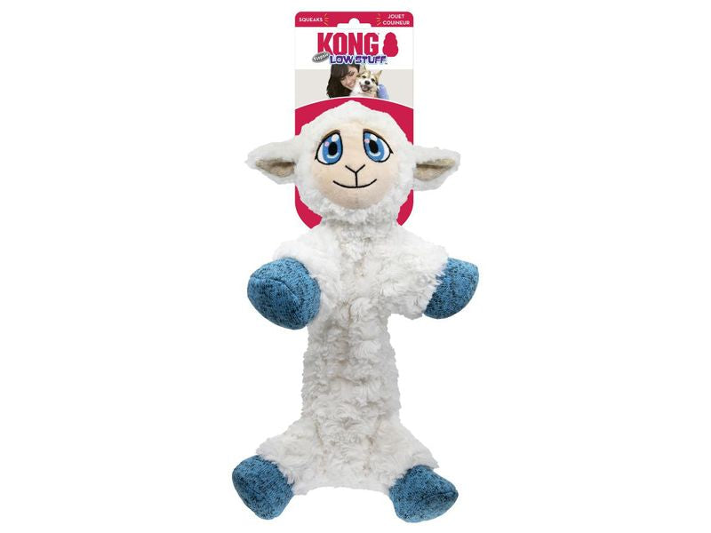 KONG Low Stuff Flopzie Lamb Dog Toy