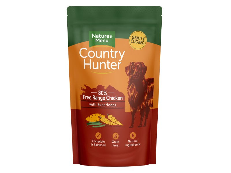 Natures Menu Country Hunter Free Range Chicken 6 x 150g