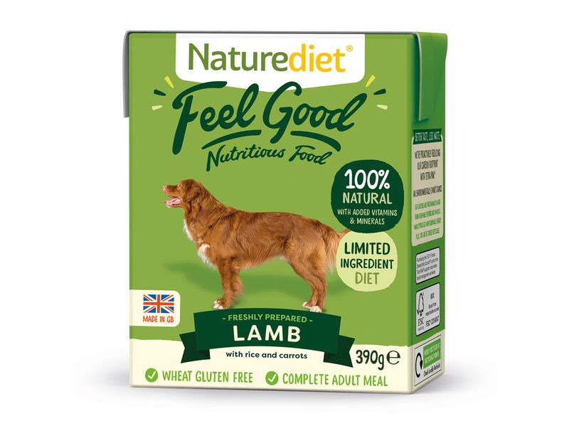 Naturediet Feel Good Dog Food - Lamb