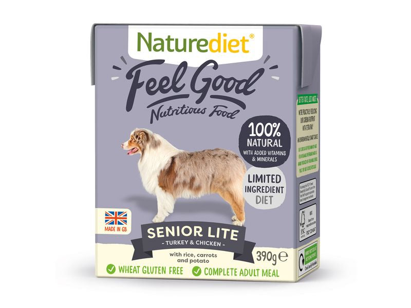 Naturediet Feel Good Dog Food - Senior / Lite