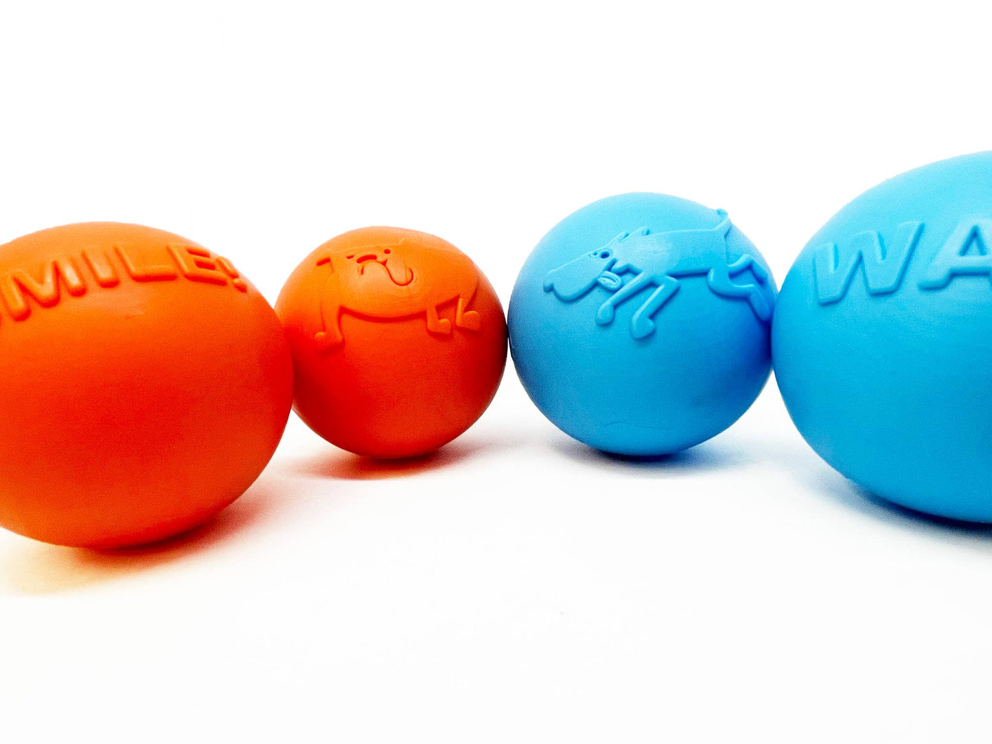 SodaPup Smile Ball Durable Synthetic Rubber Chew & Retrieving Ball
