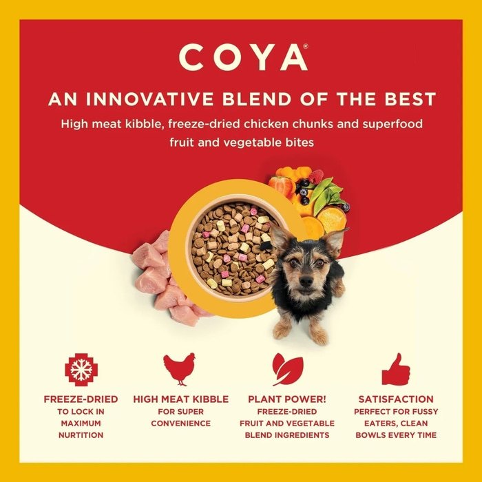 COYA Kibble Plus Chicken Adult Dog Food 1.5kg