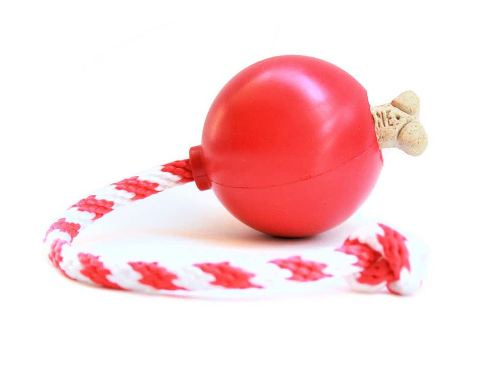 SodaPup USA-K9 Cherry Bomb Chew Toy - Blue / Large