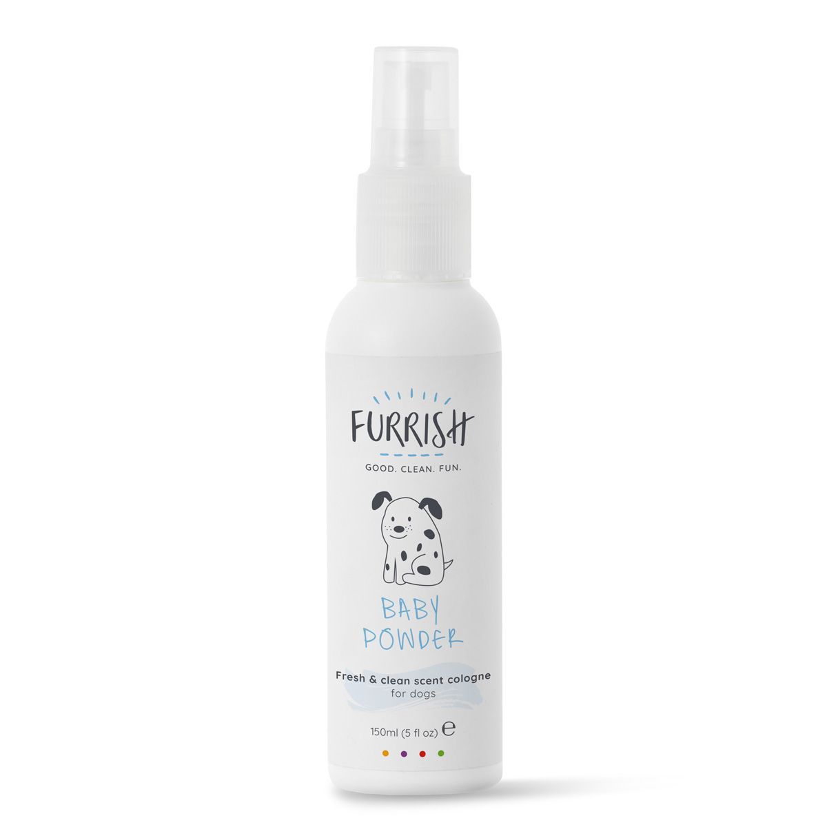 Furrish Baby Powder Fresh Clean Dog Cologne 150ml