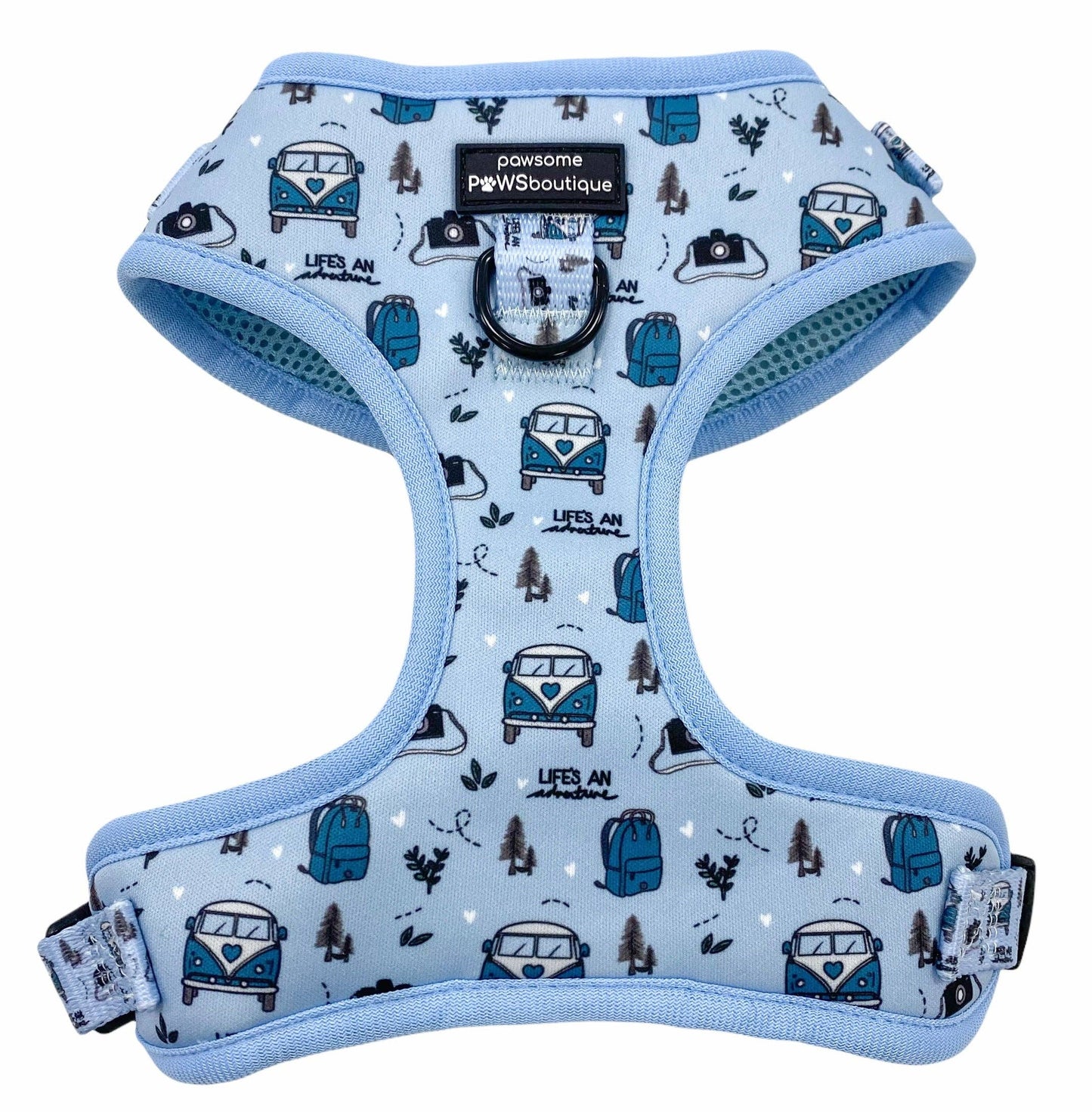 Pawsome Paws - D-Ring Adjustable Dog Harness – Reuben's Roadtrip