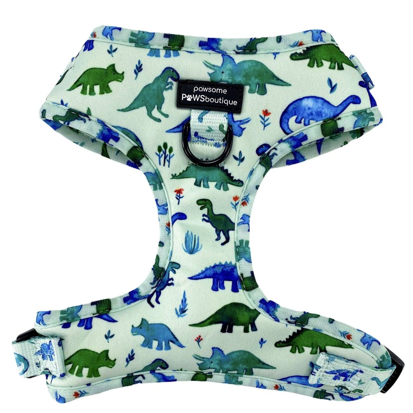Pawsome Paws Boutique - D-Ring Adjustable Dog Harness – Dinky Dino
