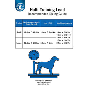 HALTI Dog Training 2m Lead Large