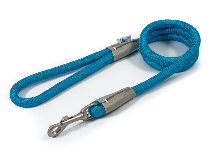 Ancol Viva Rope Dog Snap Lead Reflective 1.07m x 12mm