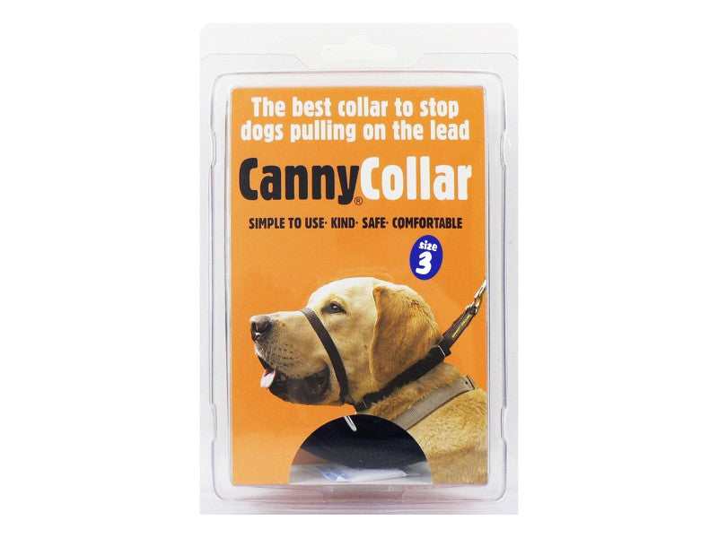 Canny No-Pull Dog Collar Black