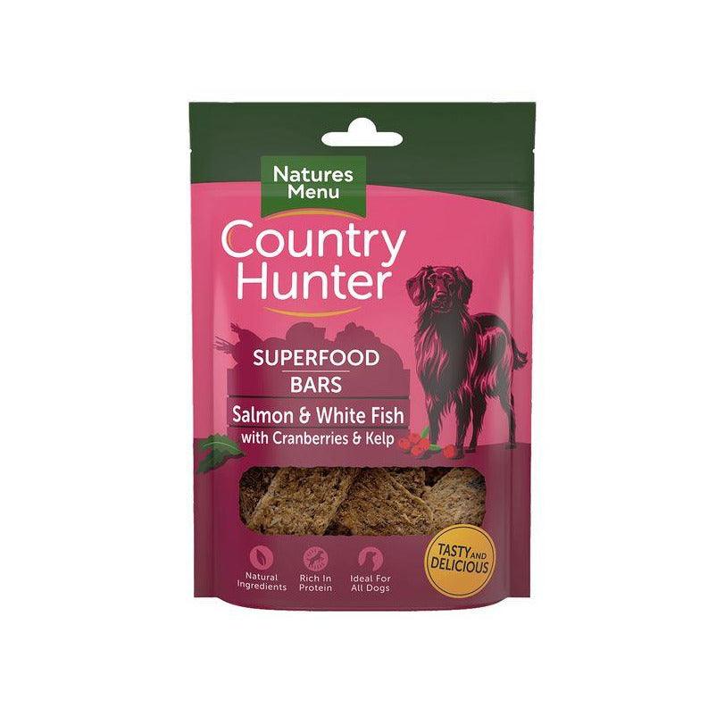 Country Hunter Superfood Bars Salmon & White Fish-simple-Oh Doggy