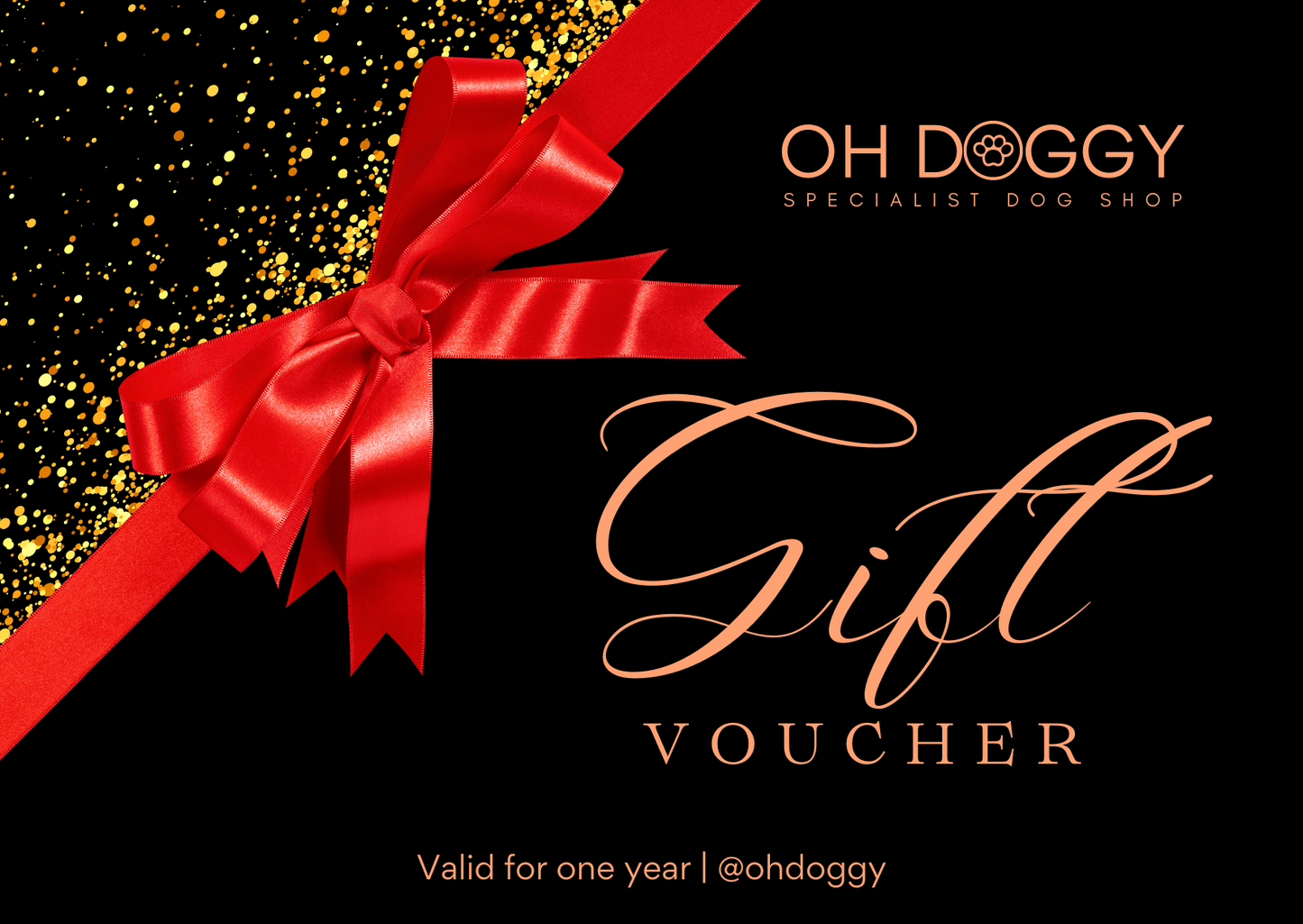 Oh Doggy gift card