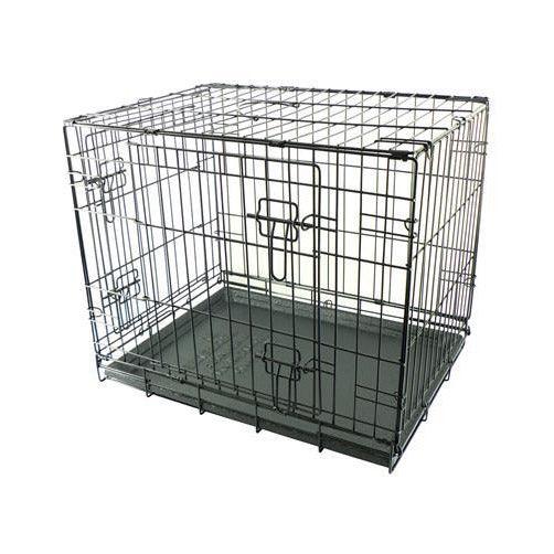 Dog it 2 Door Fold Flat Dog Crate-Oh Doggy
