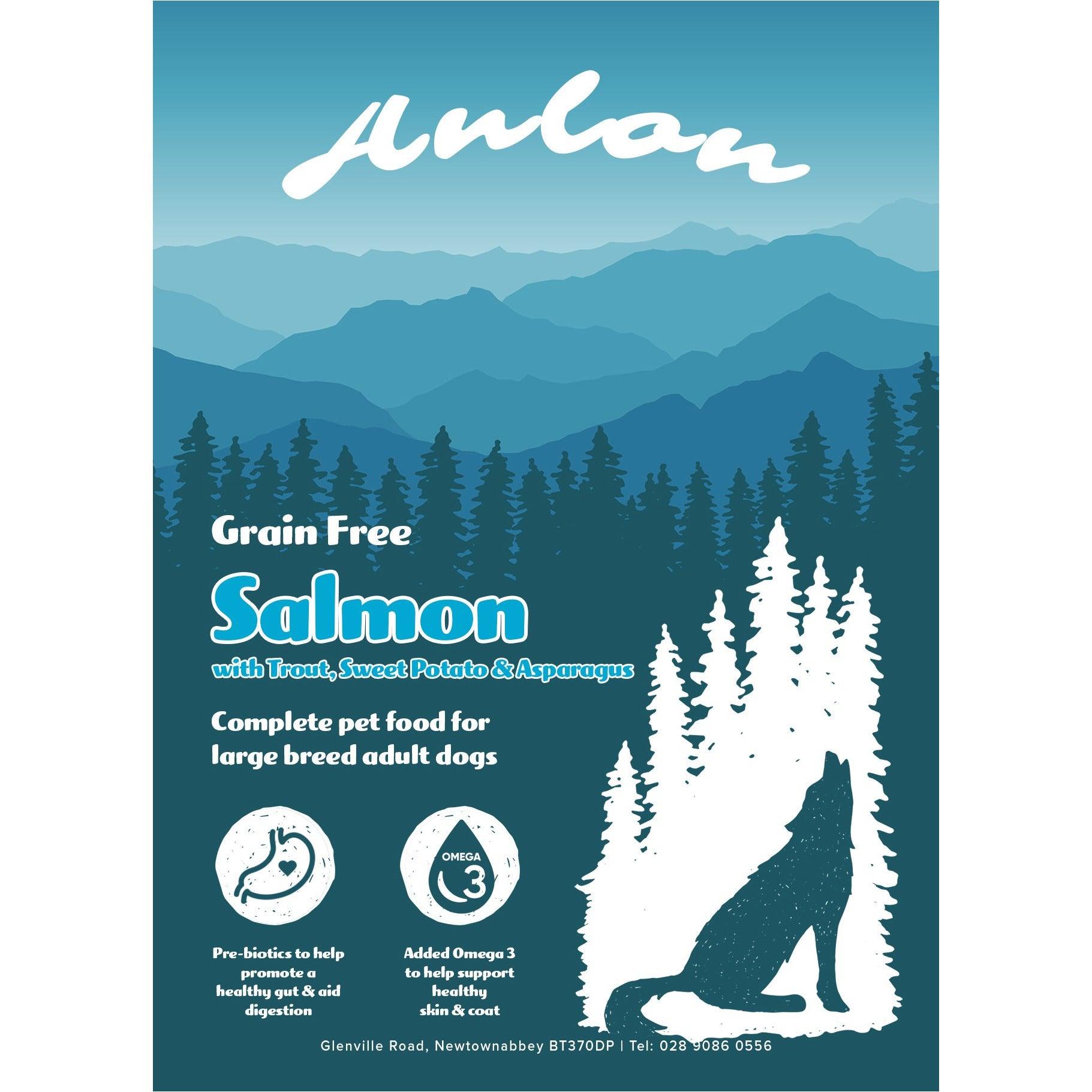 Anlon Adult Large Breed Salmon, Turkey & Sweet Potato-Oh Doggy