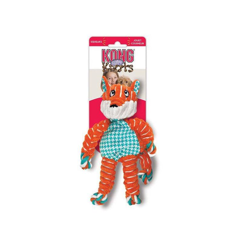 KONG Floppy Knots Fox-Oh Doggy