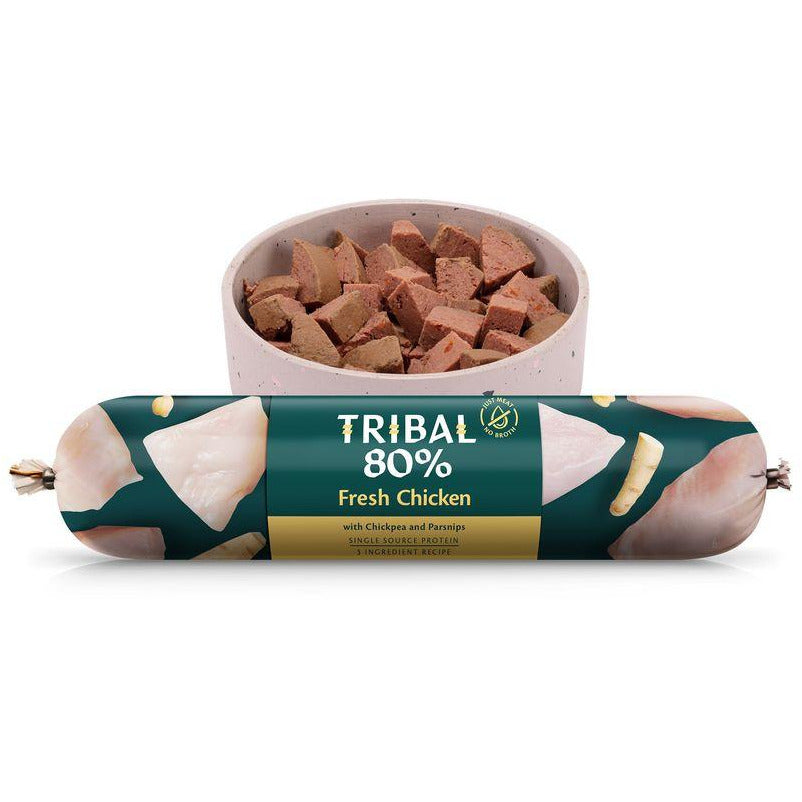 Tribal 80% Chicken Gourmet Sausage 750g-Oh Doggy