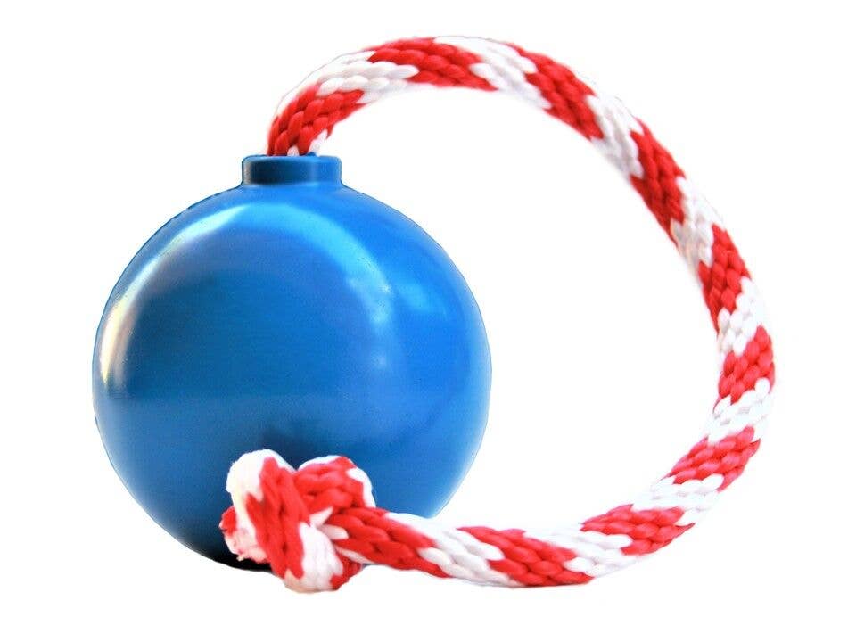 SodaPup USA-K9 Cherry Bomb Chew Toy - Blue / Large