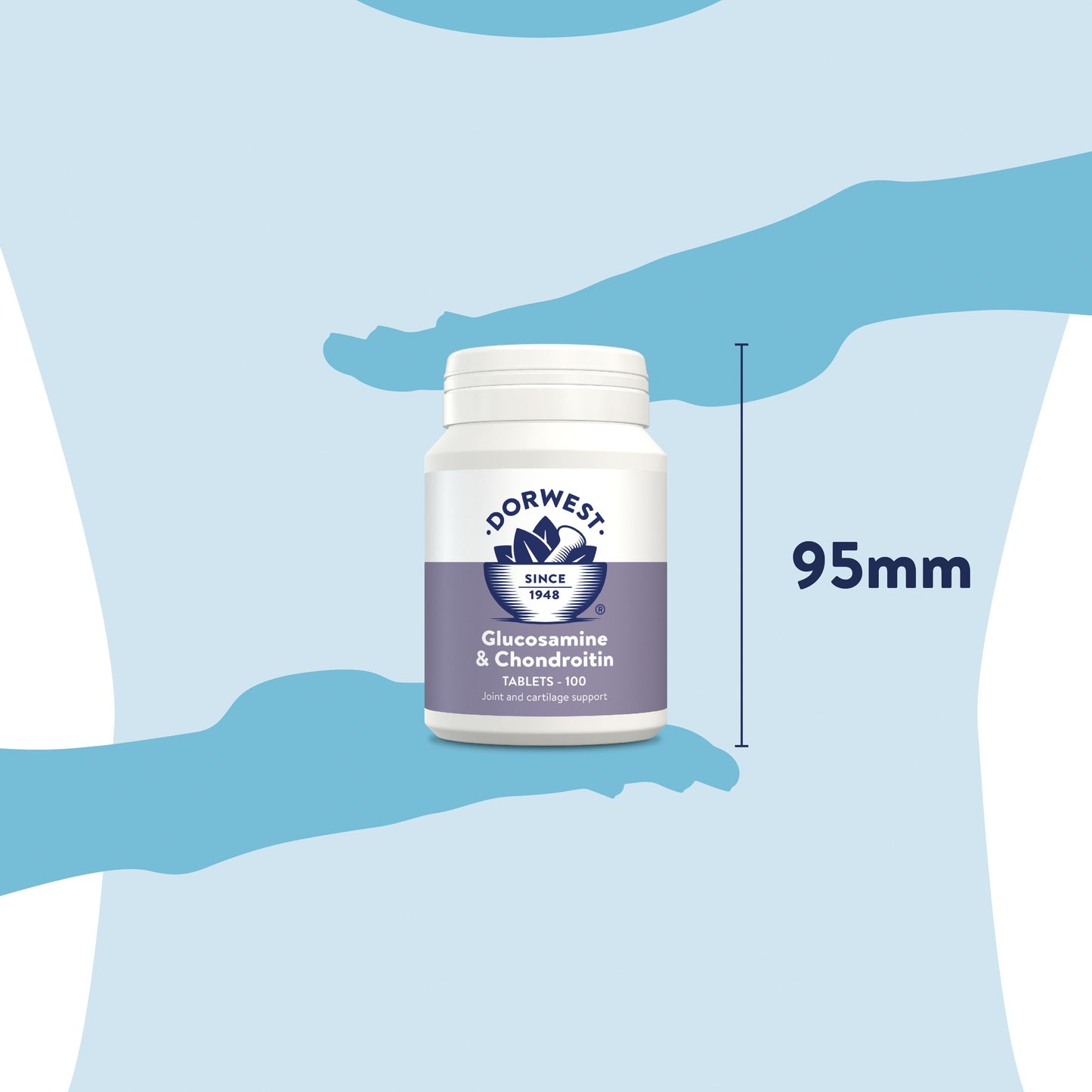 Dorwest Glucosamine & Chondroitin Tablets For Dogs And Cats