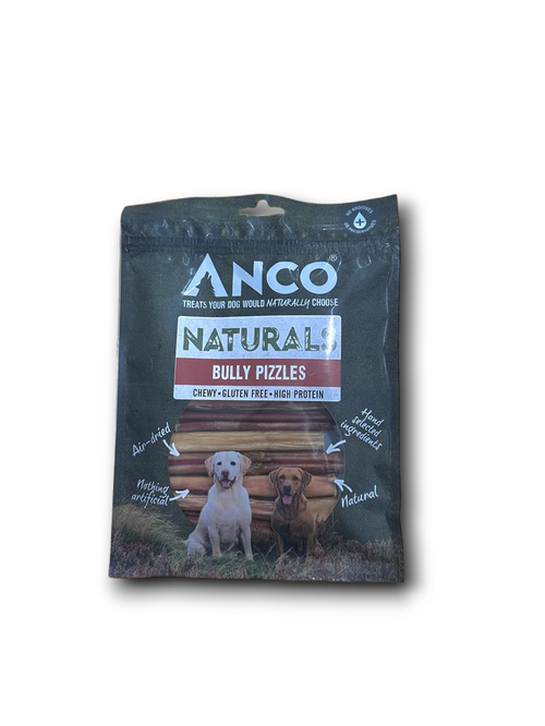 Anco Naturals Bully Pizzles Dog Chew Treats 100g
