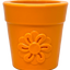 SodaPup Flower Pot Durable Rubber Treat Dispenser & Enrichment: Green