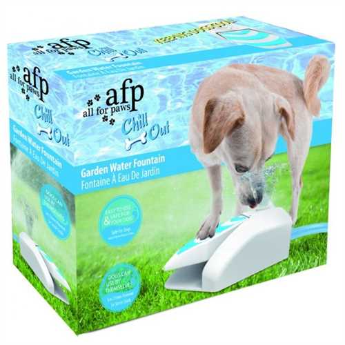 All For Paws Chill Out Garden Fountain Dog Bowl