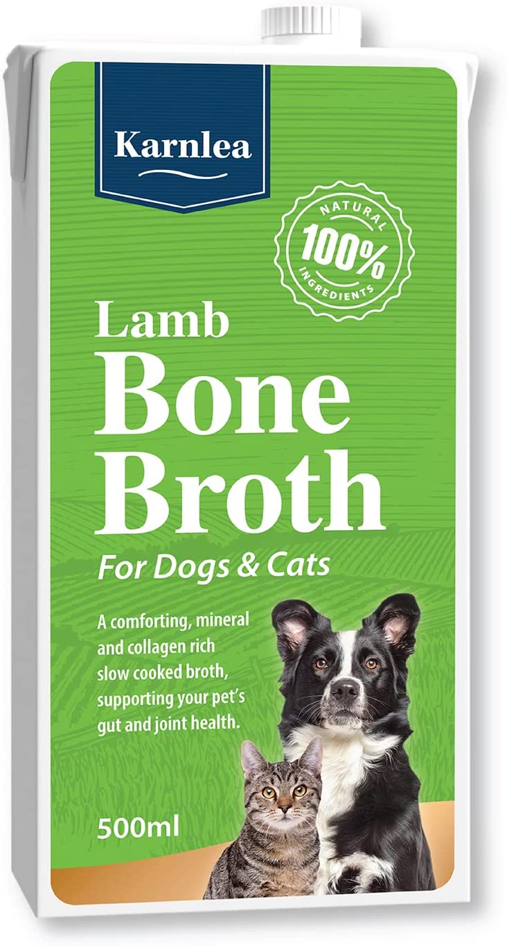 Karnlea Lamb Bone Broth for Dogs and Cats 500ml