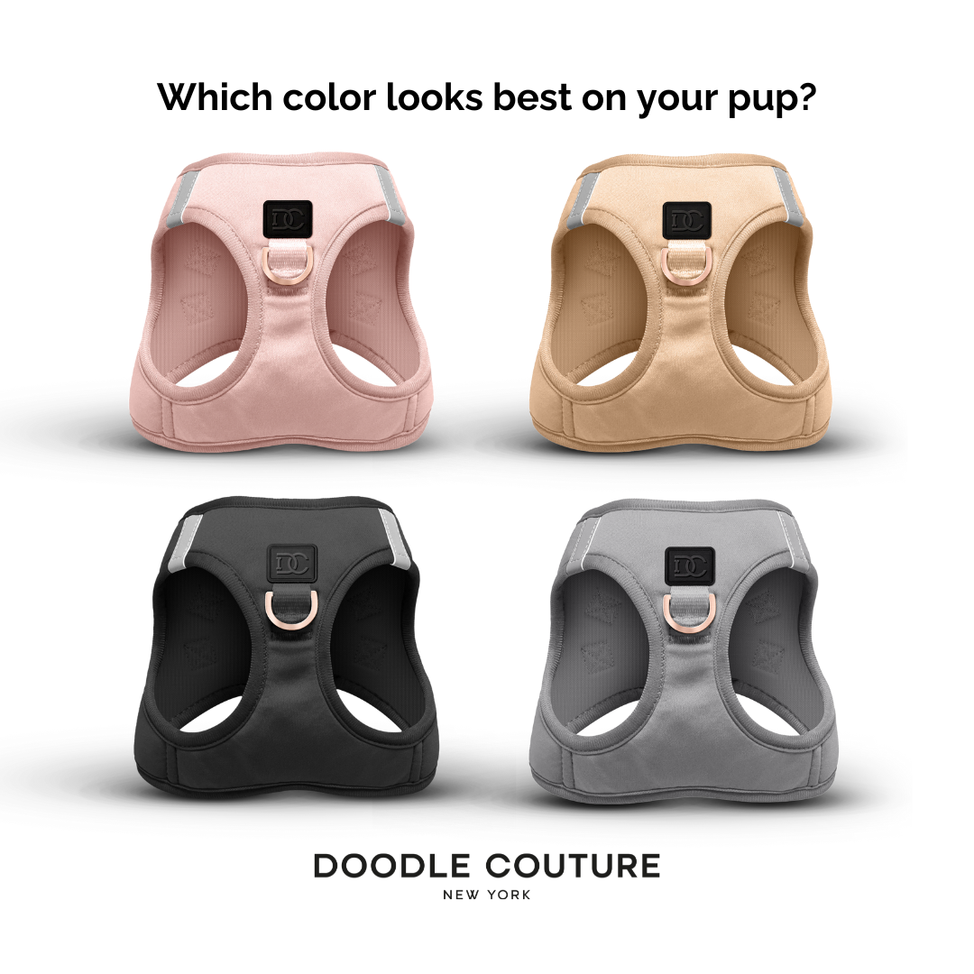 Doodle Couture Luxe Step-In Harness - Dune
