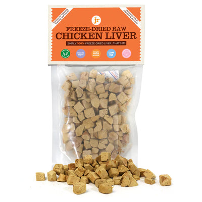 JR Pet Products Freeze-Dried Chicken Liver Treats 50g