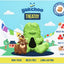 Yakchoo Play Treatoy - Interactive Rubber Dog Treat Toy : Blue