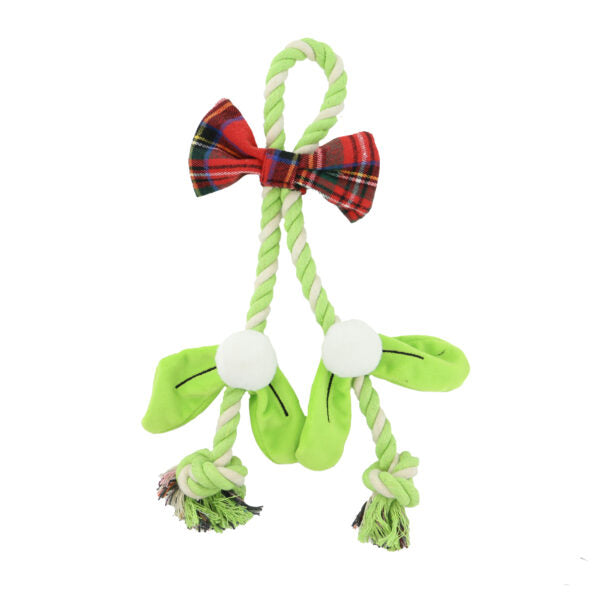 Ancol Ropey Mistletoe Christmas Dog Toy