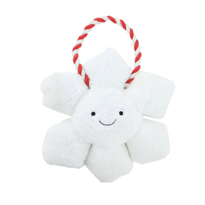 Ancol Sylvia Snowflake Christmas Dog Toy