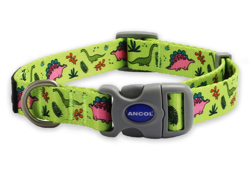Ancol Soho Nylon Adjustable Collar - Dino