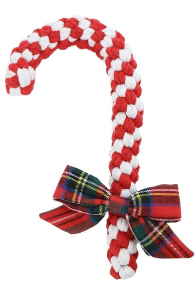 Ancol Ropey Candy Cane Christmas Dog Toy