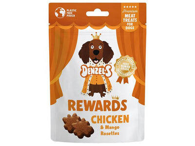 Denzels Rewards Dog Treats - Chicken & Mango