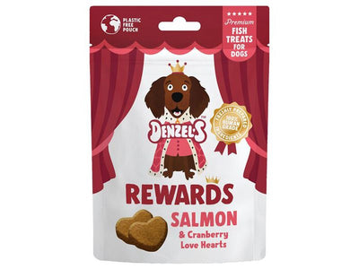 Denzels Rewards Dog Treats - Salmon & Cranberry