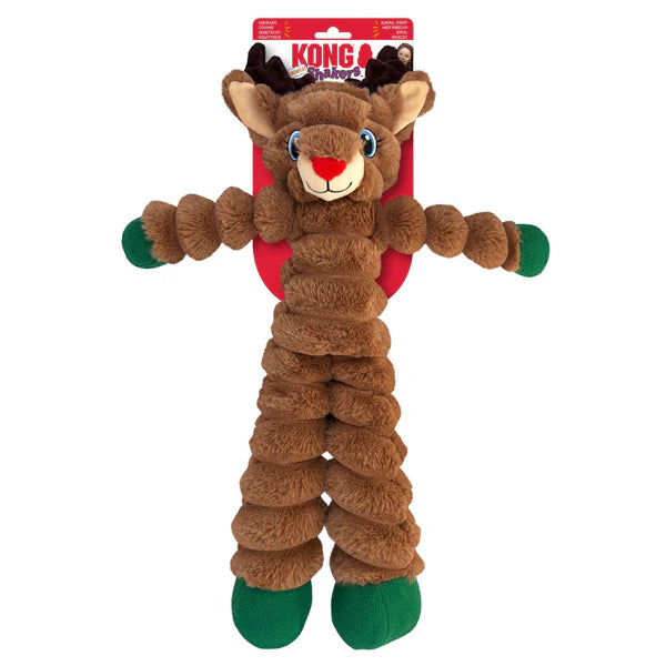 KONG Holiday Shakers™ Crumples Reindeer Extra Large Dog Toy