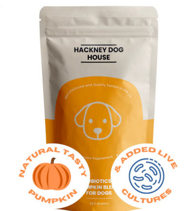 Hackney Dog House Gut Loving Pumpkin + Probiotic Powder For Dogs