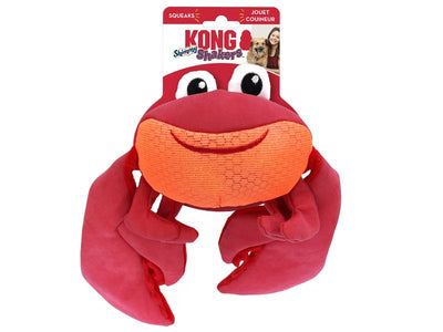 KONG Shakers Shimmy Crab Dog Toy