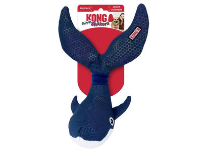 KONG Shakers Shimmy Whale Dog Toy